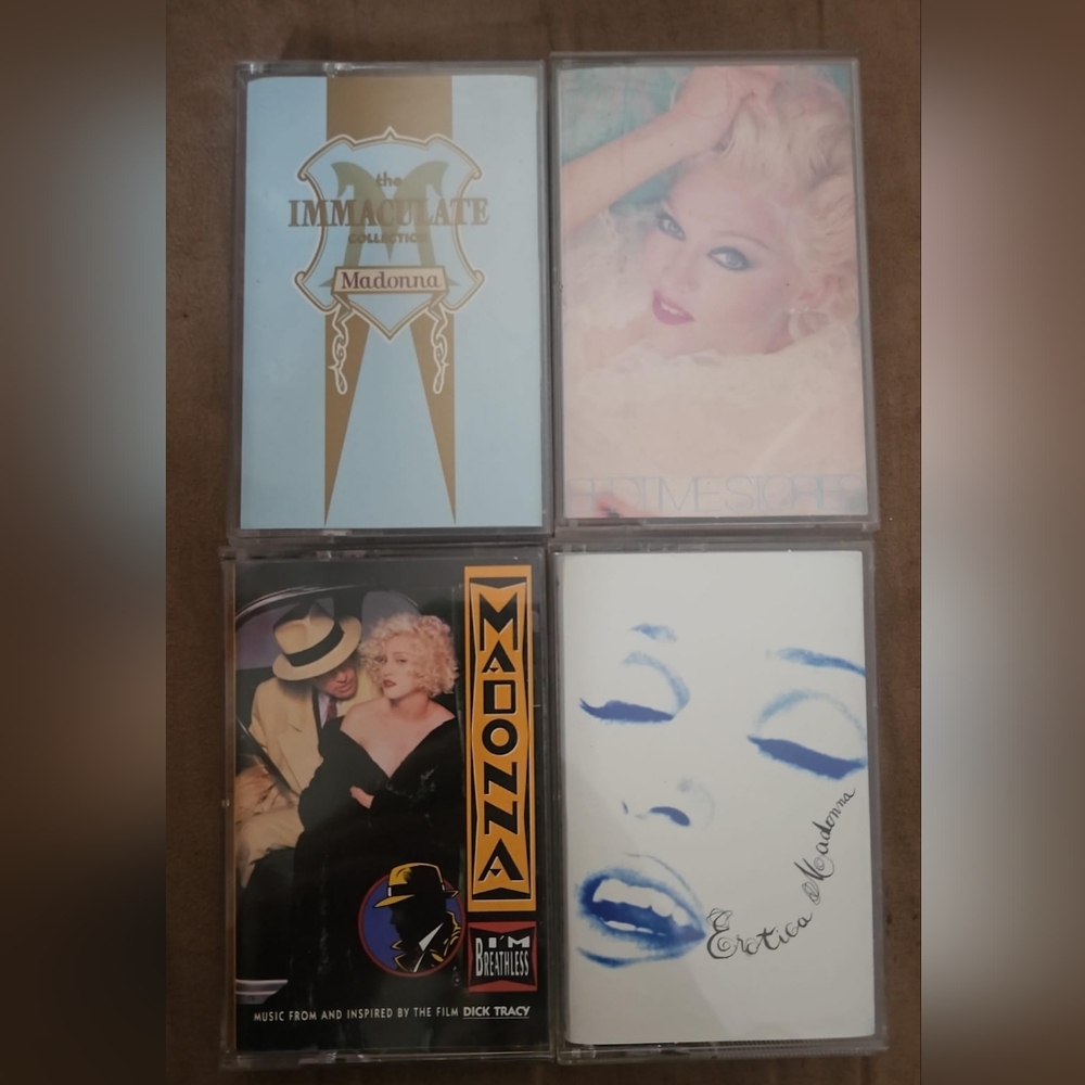 Madonna Cassette Tape Collection